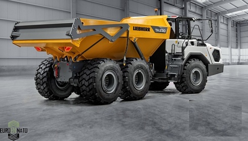 Шарнирный самосвал Liebherr TA230 6x6